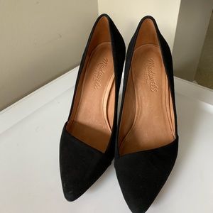 Madewell The Mira Suede Heels